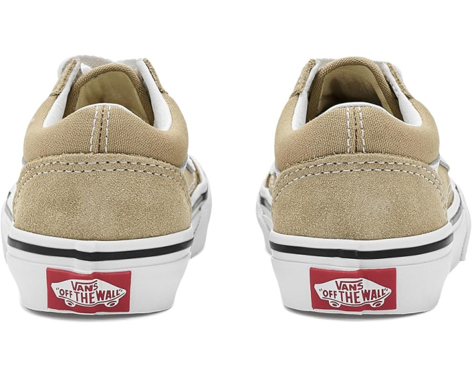 Кроссовки Vans Old Skool для детей из замши и канваса