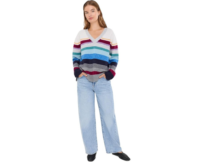 Jane Relaxed V-Neck Pullover