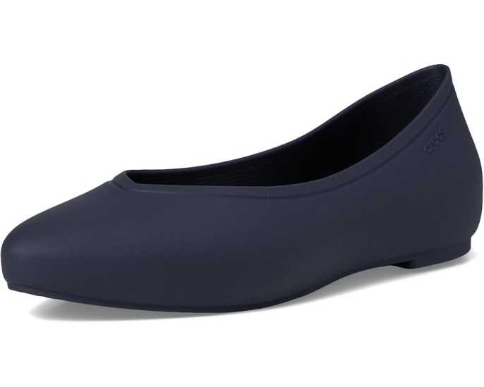 Crocs Туфли Brooklyn Pointed Flat с закругленным квадратным носком