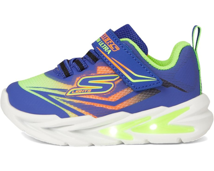 Детские светящиеся кроссовки Skechers Flex-Glow Ultra для малышей