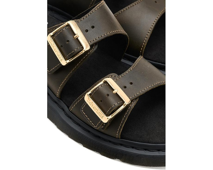 Сандалии Josef от Dr. Martens из кожи с открытым носком и стелькой из пены EVA