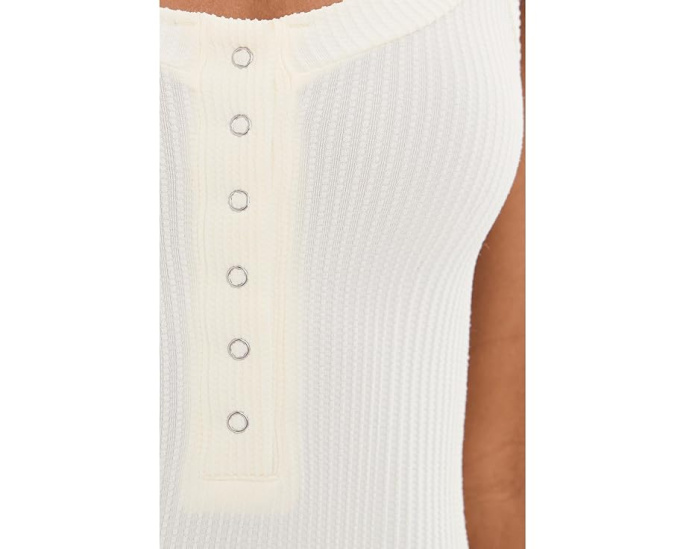 Футболка Free People Clean Slate Henley с пуговицами