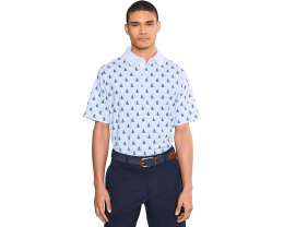 Callaway поло Sailboat Sunset Geo Print с принтом