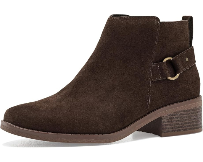 Ботильоны BOBS from SKECHERS Wander Luxe Urban Step с замшевым верхом