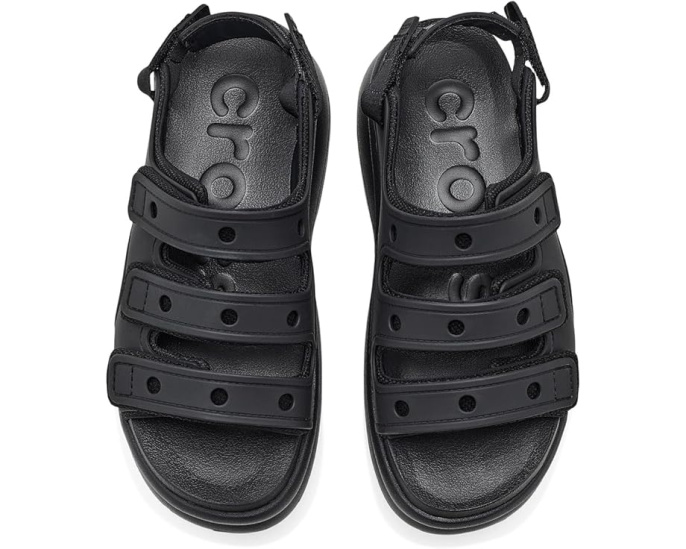 Босоножки Crocs Soho Sport Platform на платформе с тремя ремешками