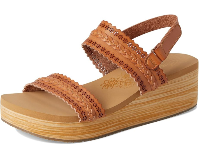 Сандалии Skechers Summers Coastal Stroll с текстурированным верхом и стелькой из пены