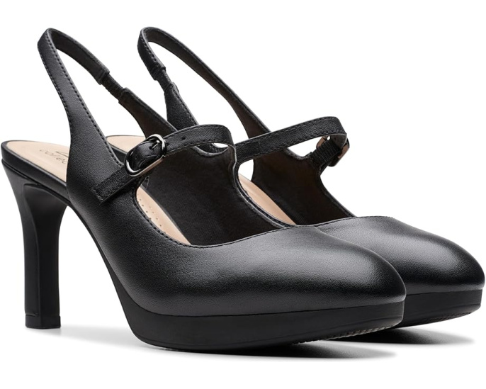 Туфли Clarks Ambyr 2 Grace на шпильке с ремешком на щиколотке
