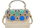 Сумка Brahmin Small Hallie с расширяющимися боками и пятью карманами