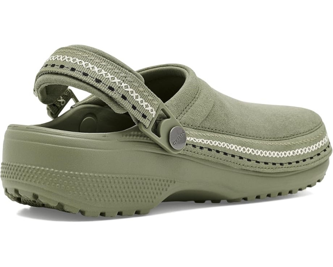 Сабо Classic Crafted Canvas Vegan Suede Stitch от Crocs