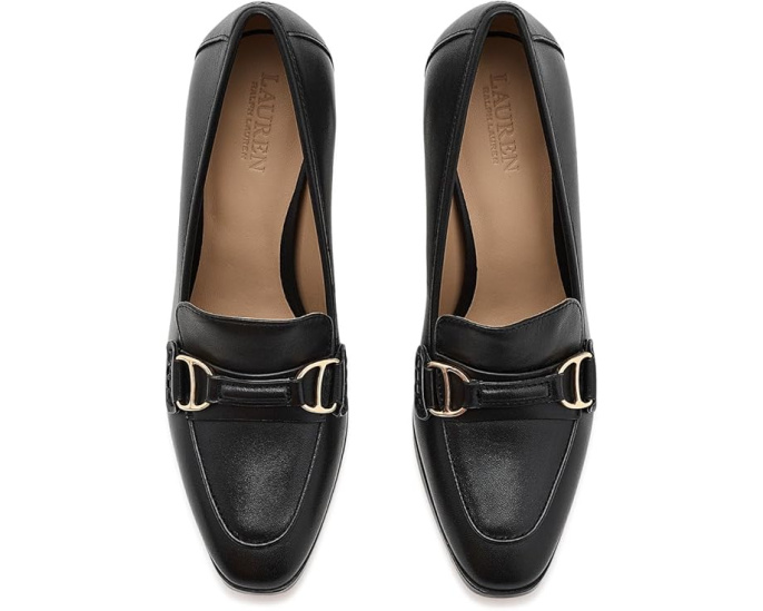 Туфли Tasha Lauren Ralph Lauren на шпильке с кожаным верхом