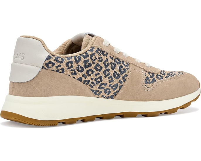 Кроссовки TOMS TRVL LITE Retro из замши с эластичным мысом и съемной стелькой