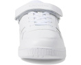 Кроссовки Lacoste T-Clip Velcro на липучке с кожаным верхом