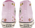 Converse Chuck Taylor All Star высокие кроссовки с вышитыми цветами