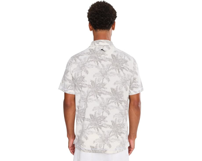 Рубашка Tommy Bahama Costa Wave Palm Rays с коротким рукавом