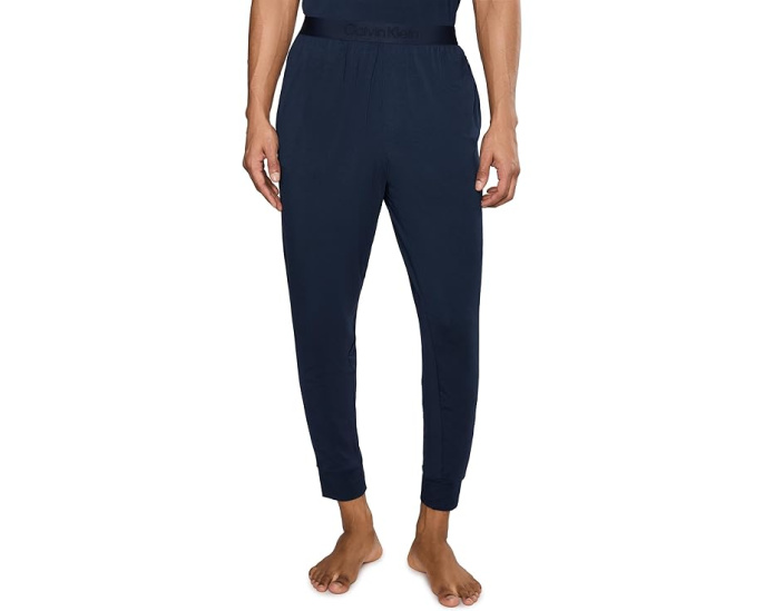 Джоггеры Calvin Klein Underwear Ultra Soft Modal с манжетами и карманами
