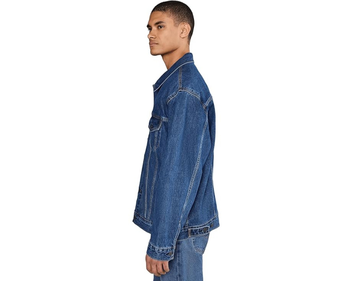 Куртка Levi's® Premium Relaxed Fit Trucker в свободном крое с накладными карманами