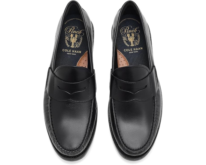 Лоферы Pinch Penny Flexcraft от Cole Haan в черном цвете