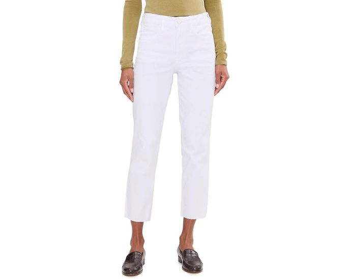 Джинсы KUT from the Kloth Rachael High-Rise Fab Ab Mom с необработанным краем