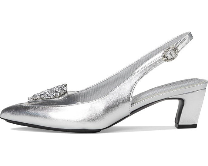 Туфли Inviting на каблуке Anne Klein с камнем