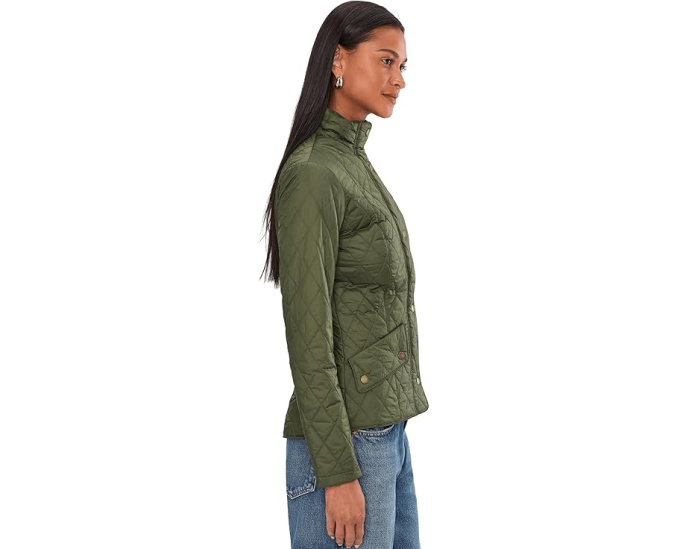 Barbour легкая стеганая куртка Flyweight Cavalry