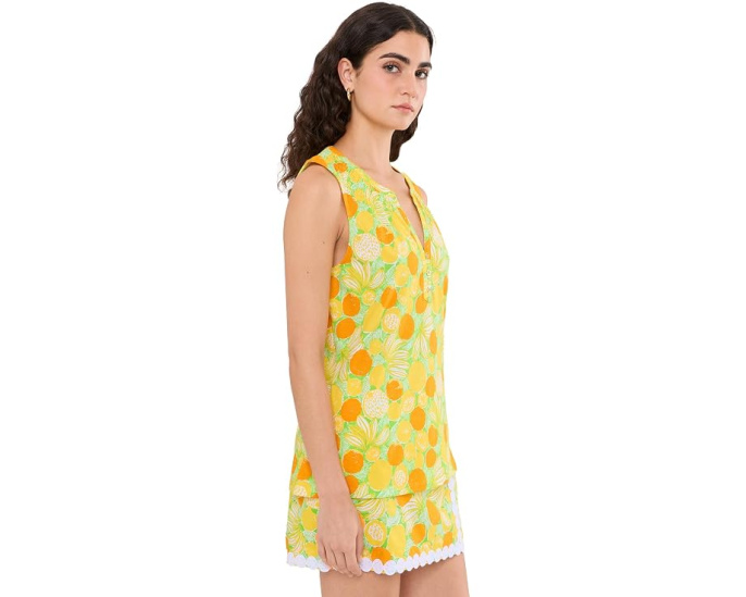 Vineyard Vines рубашка Seascape PLD FTHRWT Performance