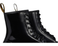 Ботинки Dr. Martens 1460 из лакированной кожи на шнуровке с желтой строчкой