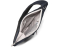Baggallini Securtex антикражевая слинг сумка Half Moon с защитой от порезов