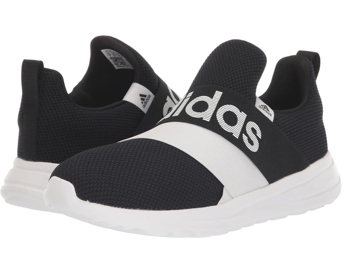 Детские слипоны Adidas Kids Lite Racer Adapt 6.0 с эластичной полоской