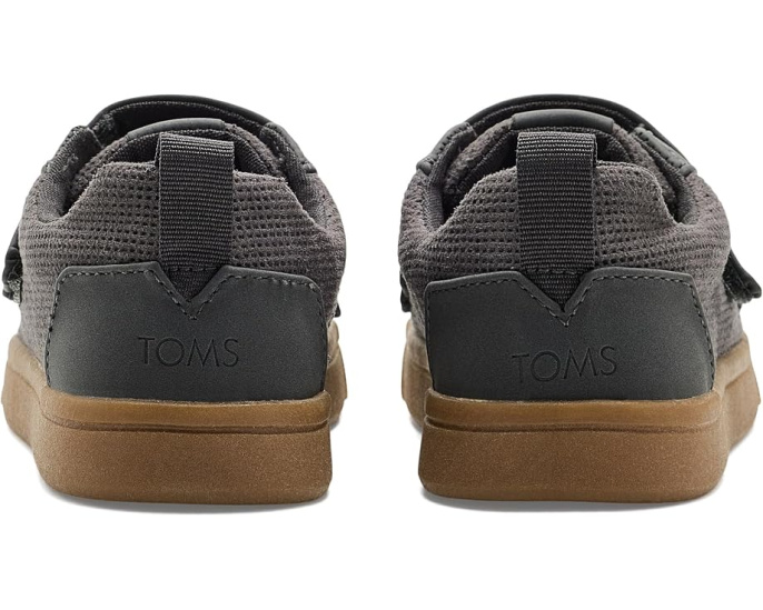Кроссовки TOMS Cruz Double Strap на двойной липучке черные