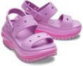 Сандалии Crocs Classic Mega Crush на платформе с двумя ремешками