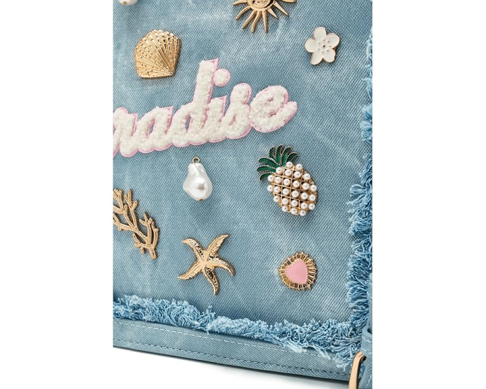 ALDО Paradisetotee джинсовая сумка тоут с ремнями через плечо из переработанных материалов