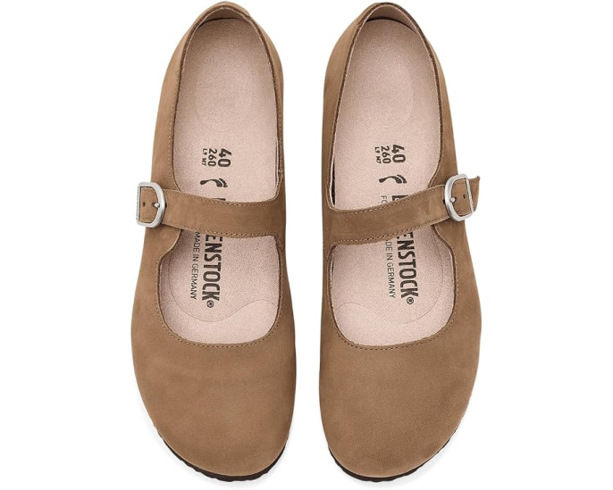 Балетки Birkenstock Santa Clarita из нубука