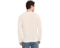 Свитер Faherty Sunwashed Crewneck из органического хлопка с вафельной вязкой
