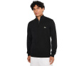 Lacoste свитер с высоким воротником и молнией из хлопка