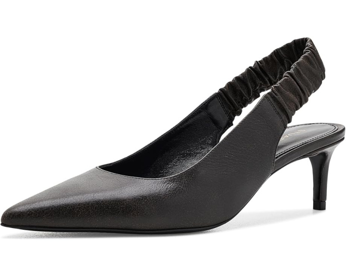 Босоножки Stuart Weitzman Stuart Ruche Slingbacks на каблуке