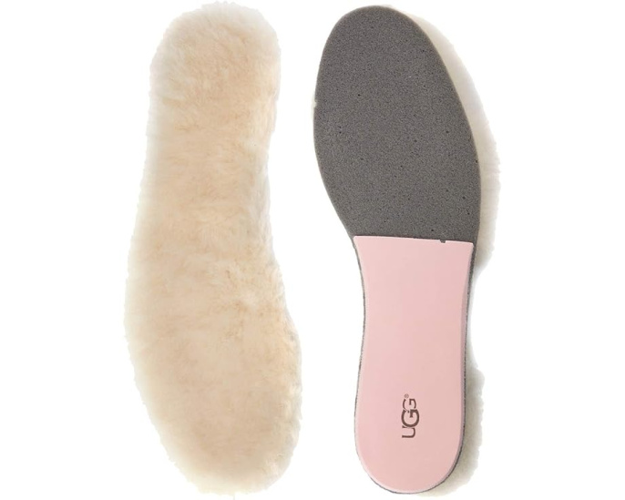 Стельки UGG для замены из овчины с гелевой подушкой в пятке