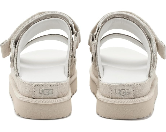 UGG Goldenstar Crackle Glide сандалии с кракле-кожей и EVA подошвой