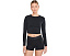 Лонгслив Luxe Crop Brooks с воротником-стойкой