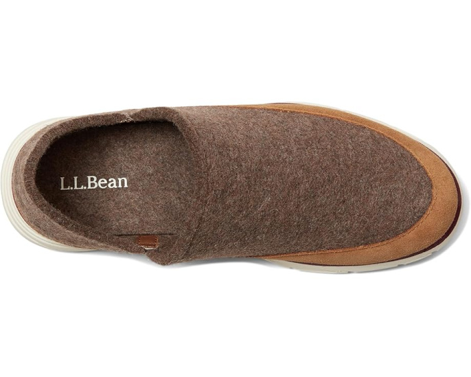 L.L.Bean Домашние тапочки Downeast Slip On Wool из войлока