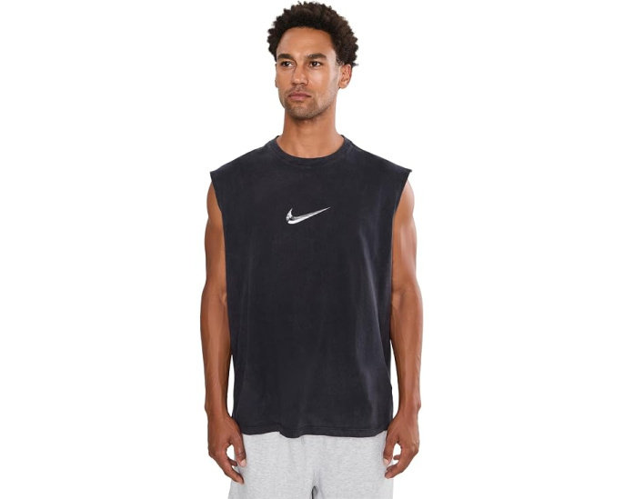 Майка Nike Loose Sleeveless Training VERB черно-белая