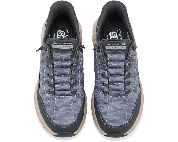 Кроссовки Skechers удобные Contour Foam с технологией Slip-Ins