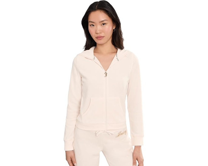 Juicy Couture спортивная куртка Heritage с контрастными резинками