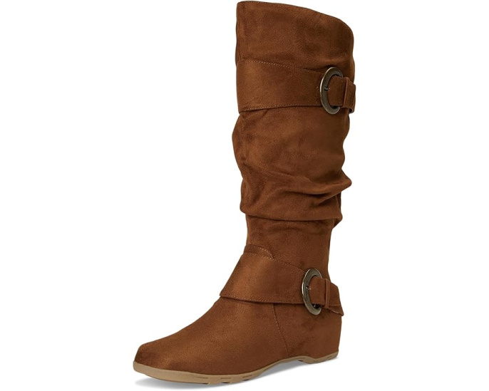 Ботильоны Journee Collection Jester-01 с пряжкой и молнией