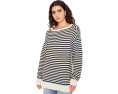 Free People We The Free Asher Pullover свитер оверсайз с полосками