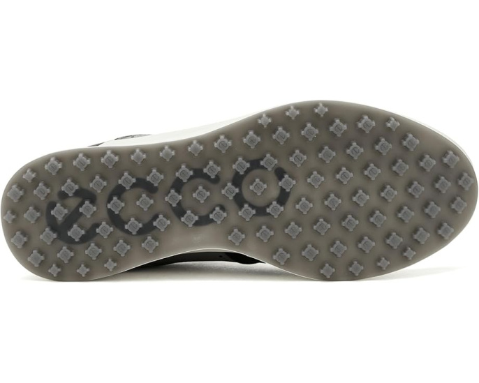 Водонепроницаемые кожаные гольф-ботинки ECCO Golf S Casual Saddle с мембраной ECCO-TEX