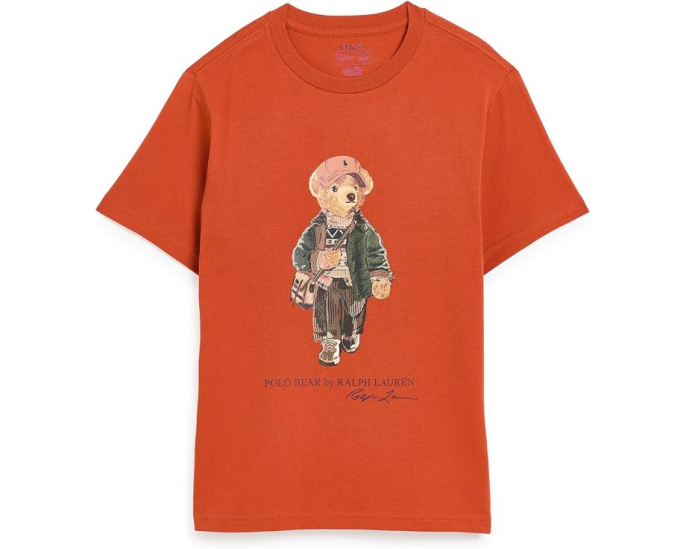 Polo Bear Cotton Jersey Tee (Big Kid)
