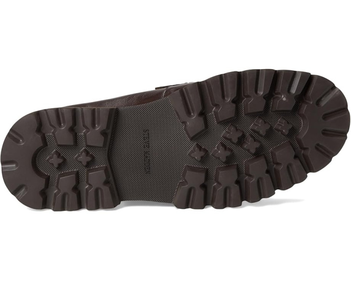 Мокасины Steve Madden Strandd с плетеной союзкой и массивным каблуком