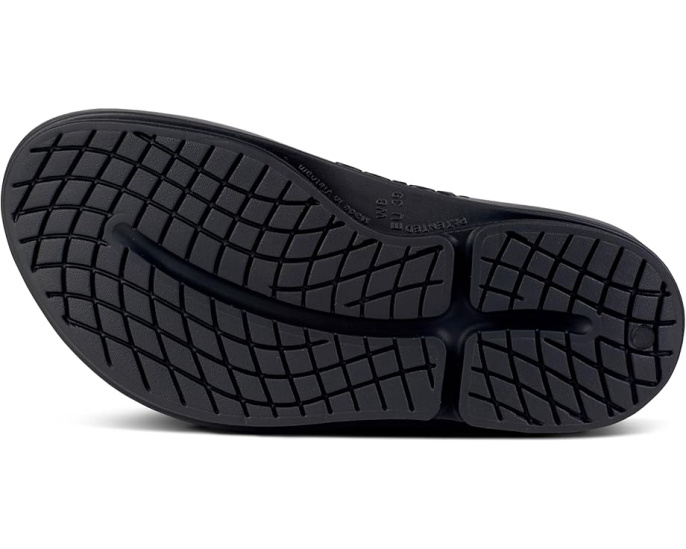 Сланцы OOFOS OOmega OOahh Luxe Slide с технологией OOfoam