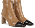 Ботильоны Saige 2 Sam Edelman с архитектурным каблуком и застежкой-молнией