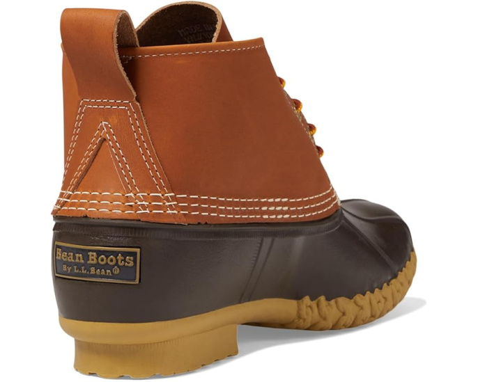 Ботинки L.L.Bean 6" Bean Boots с верхом из натуральной кожи и водонепроницаемой резиной